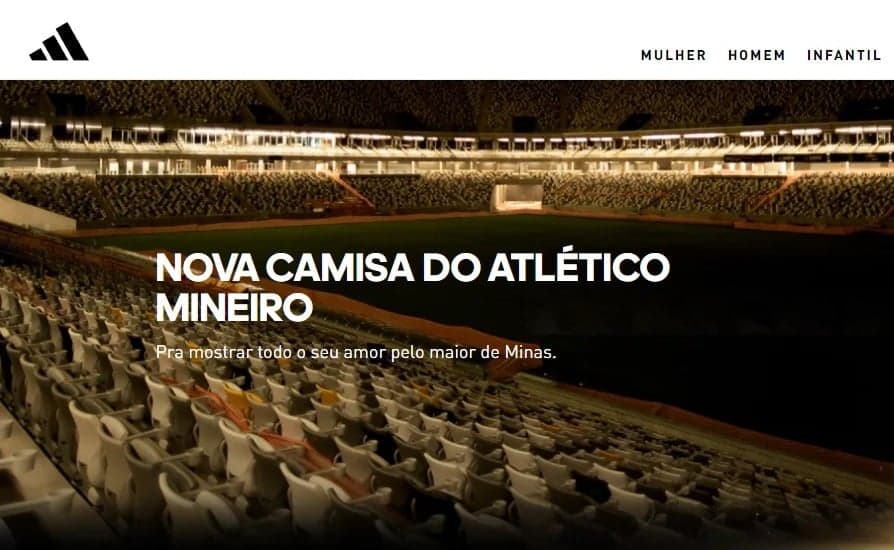 Capa Adidas - Atlético-MG