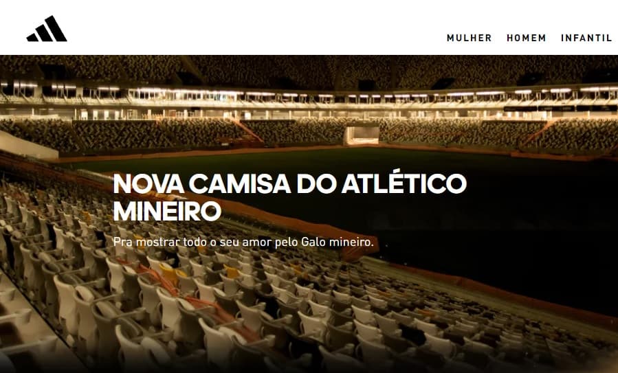 Adidas - Atlético-MG, nova capa