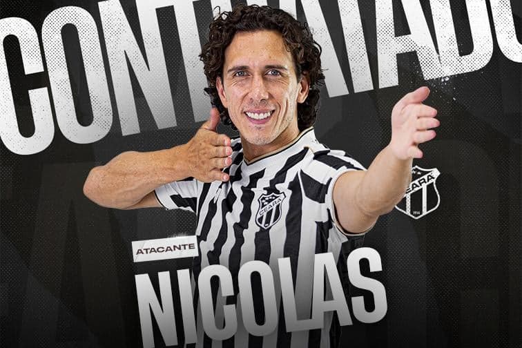 Nicolas anunciado pelo Ceará