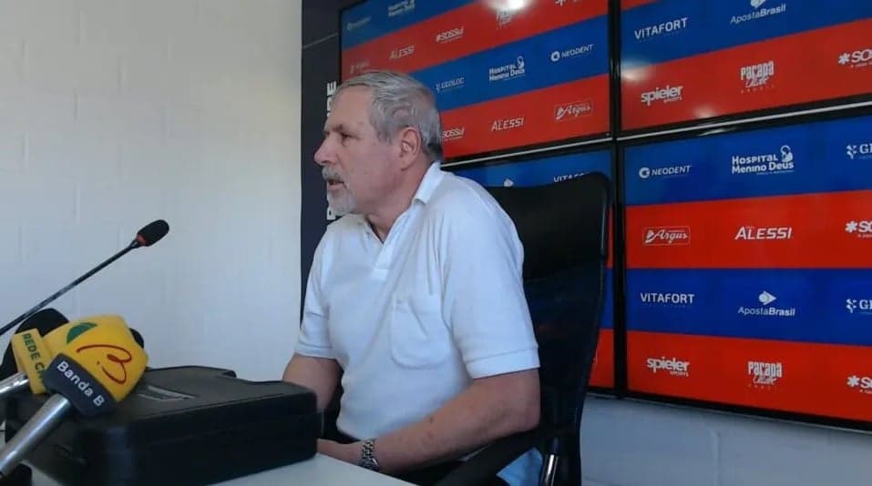Presidente do Paraná Clube – Rubens Ferreira