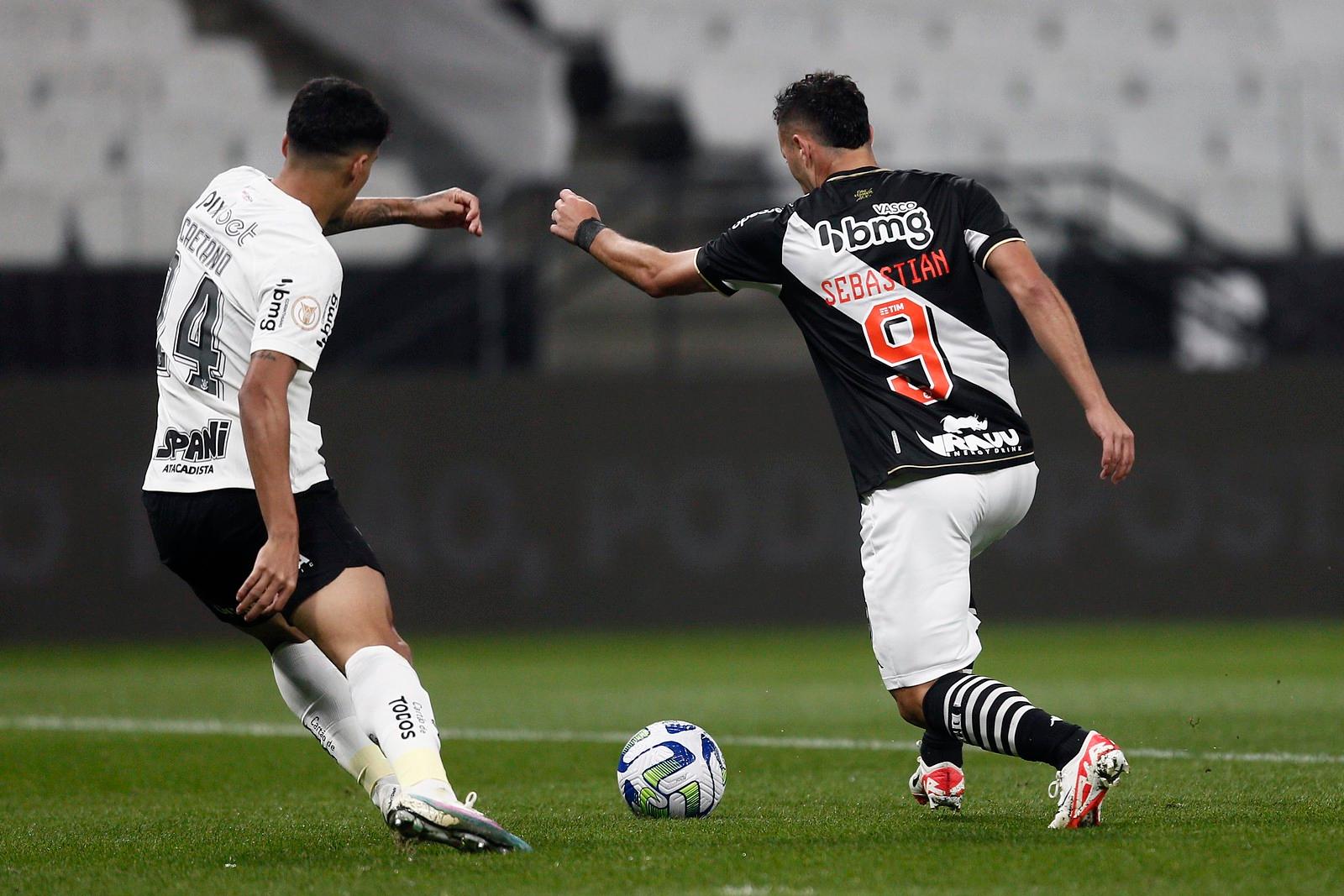Corinthians venceu o Vasco, na Neo Química Arena, pelo Brasileirão