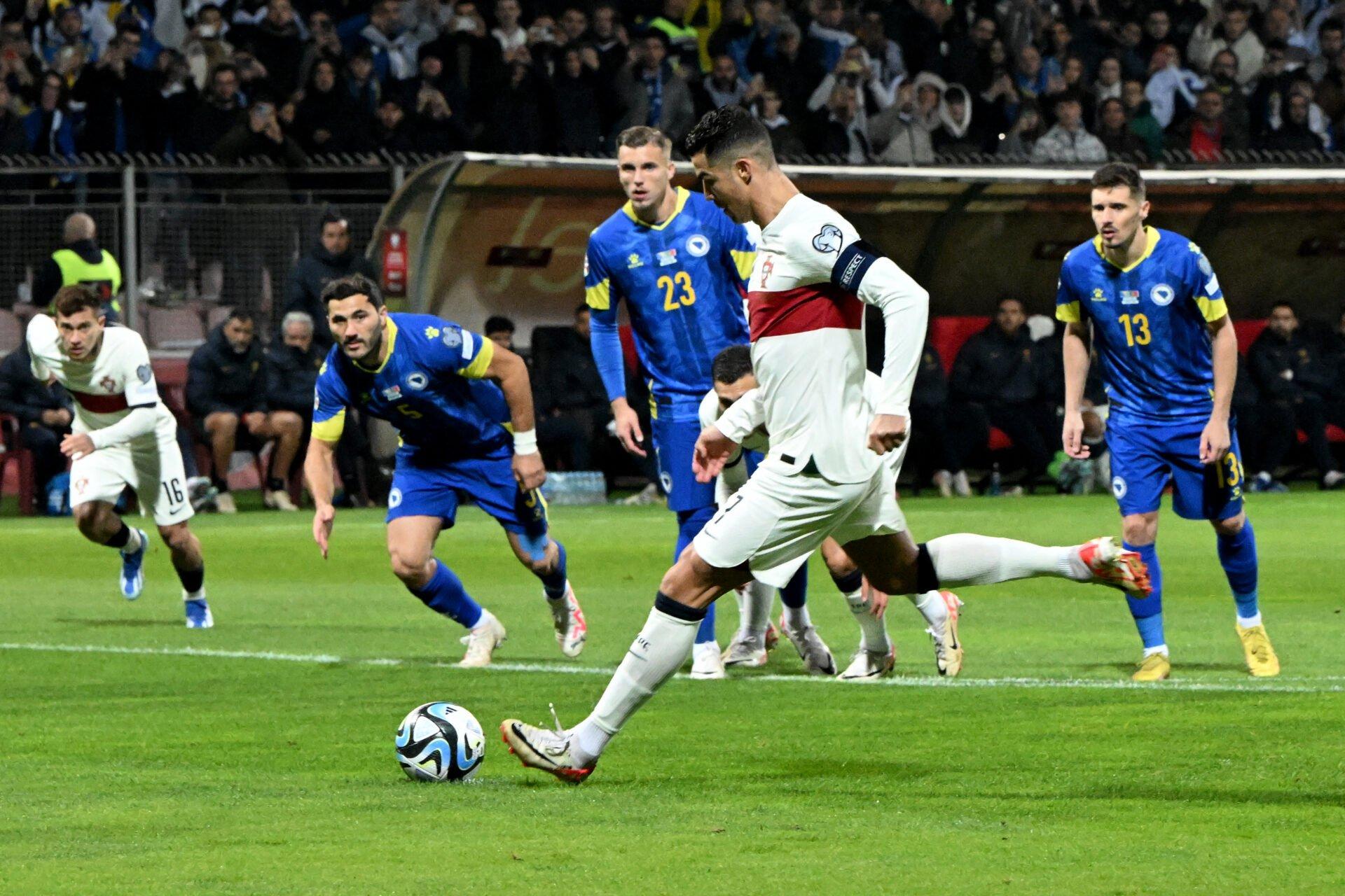 Football: Euro 2024, qualifying – 1st round day 8: Group J Bosnia-Herzegovina v Portugal