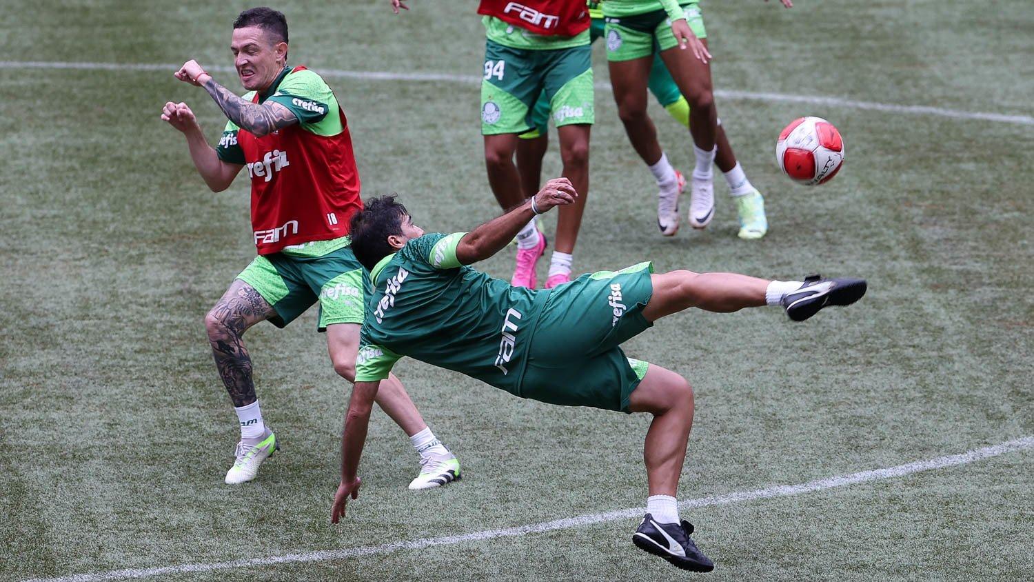 Abel Ferreira - treino Palmeiras