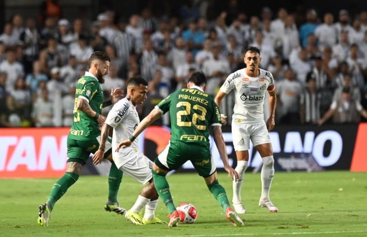 Santos x Palmeiras - final