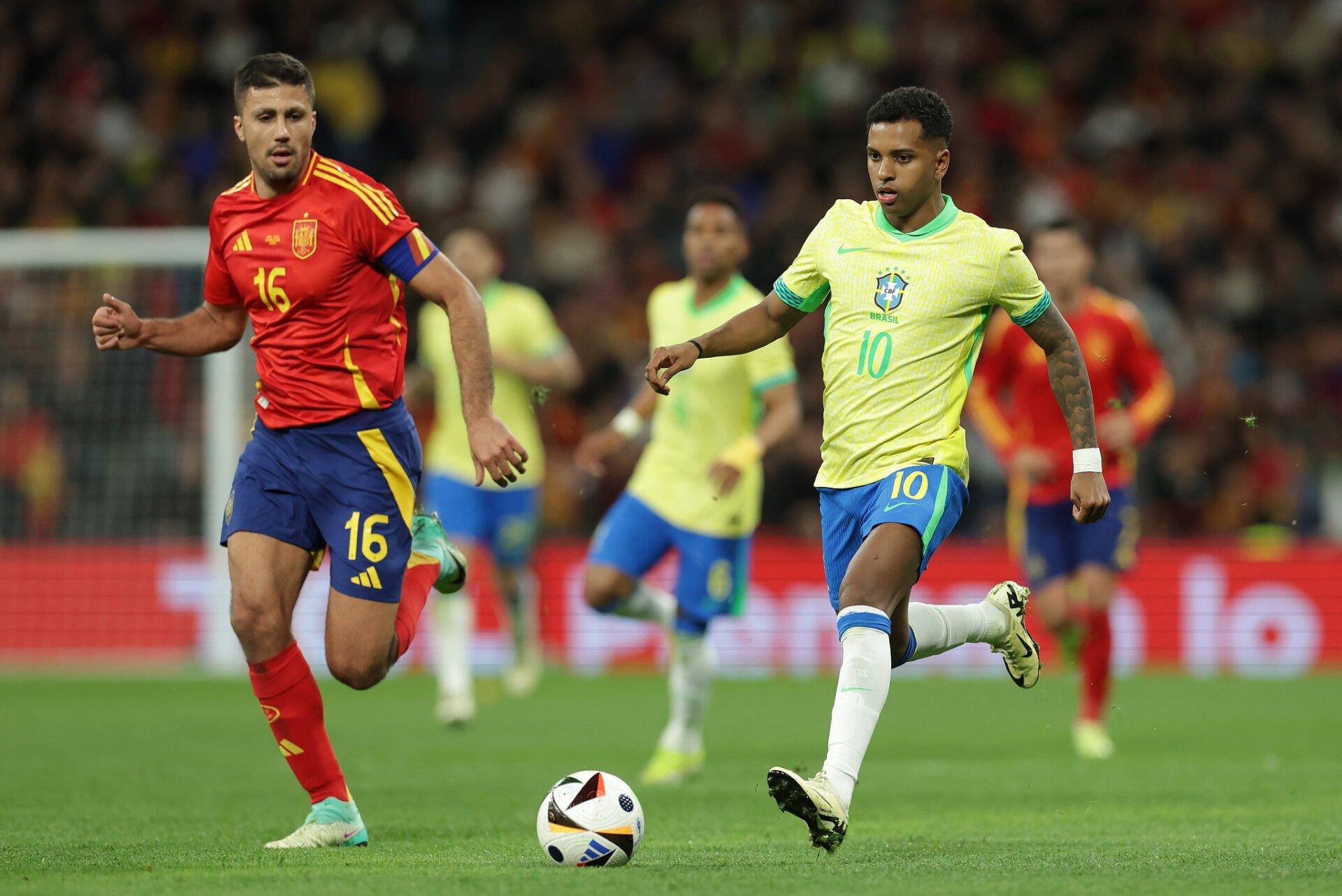 Seleção Brasileira x Espanha – Rodrygo