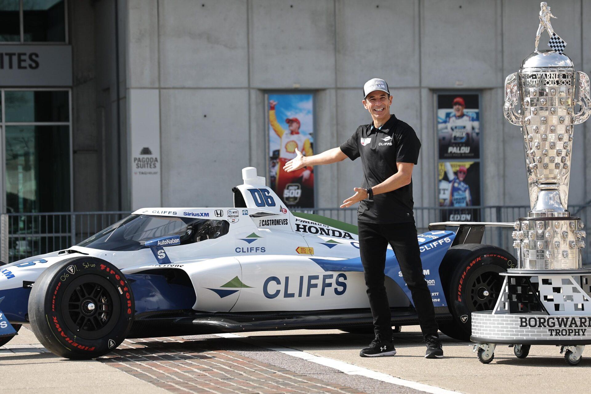 Helio-Castroneves-unveils-Cliffs-livery-for-108th-running-of-the-Indianapolis-500-Photo-by-Chris-Owens_Large-Image-Without-Watermark_m97245