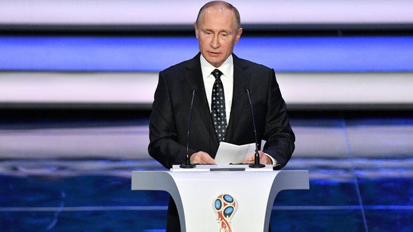 Vladimir Putin - Sorteio Copa