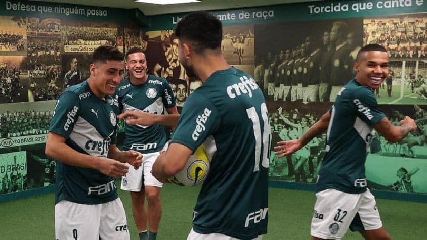 Vestiário - Palmeiras x Internacional