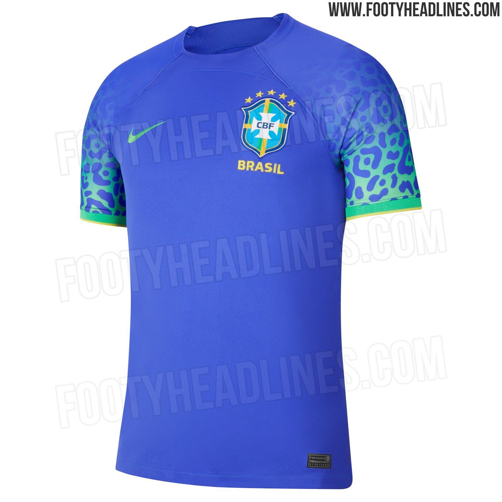 Supostas camisas do Brasil para a Copa do Mundo vazam na internet