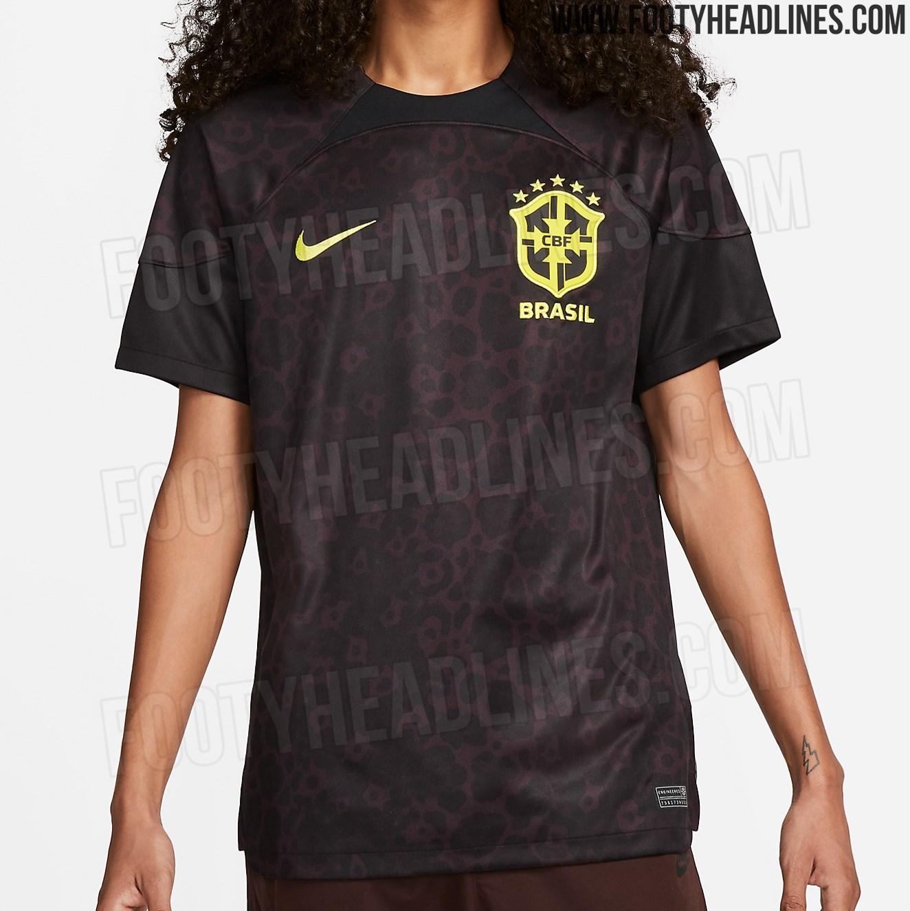 Camisa Futebol Seleção Brasileira Treino Cinza Brasil
