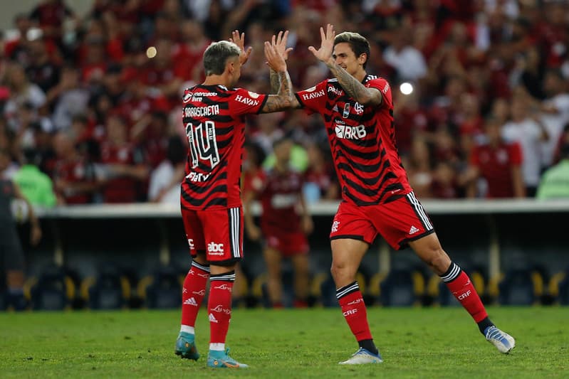 Arrascaeta e Pedro - Flamengo x Athletico