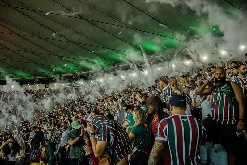 Fluminense - torcida no Maracanã