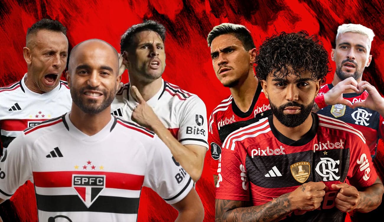 Flamengo x São Paulo - Copa do Brasil