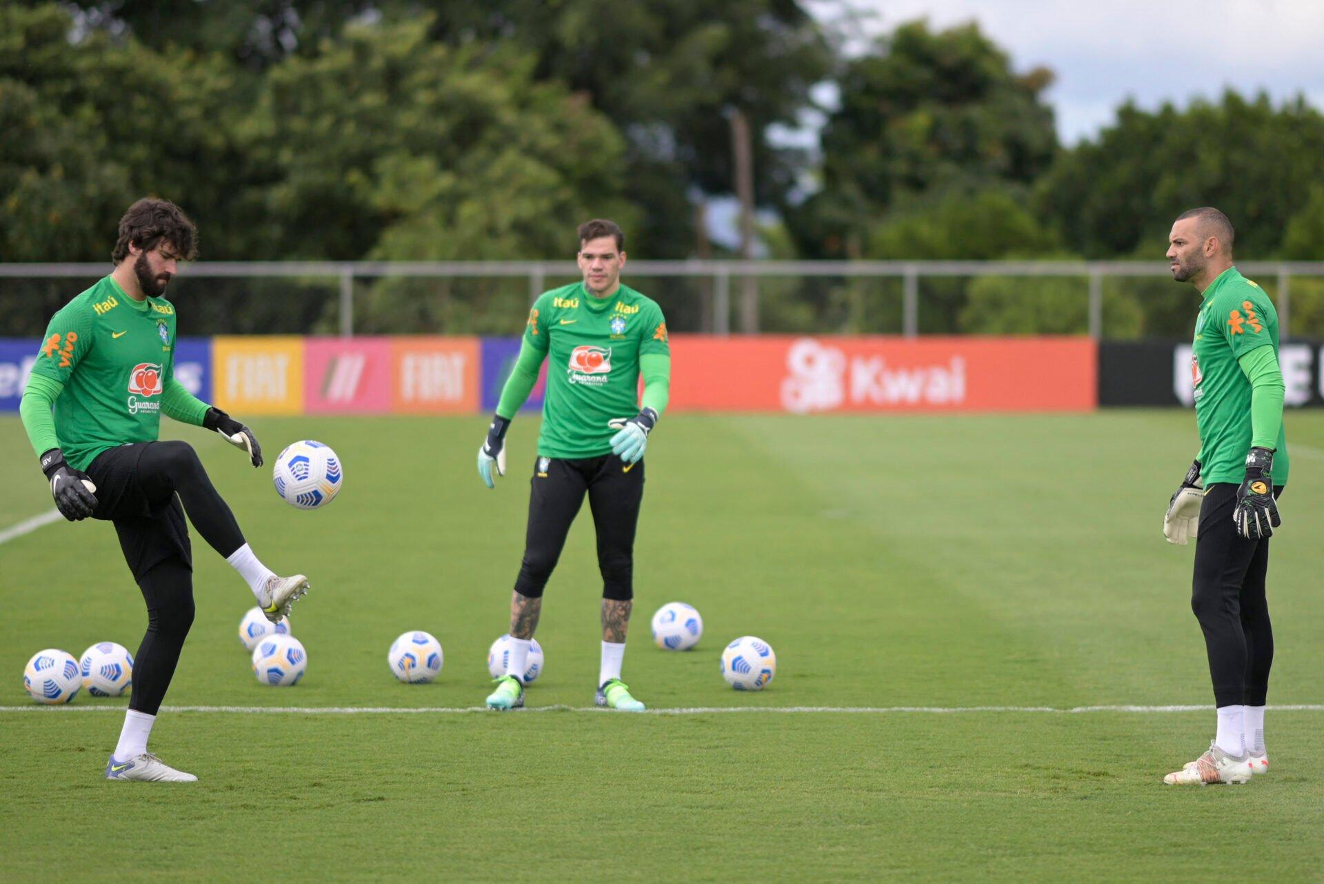Seleção Brasileira - Alisson e Ederson
