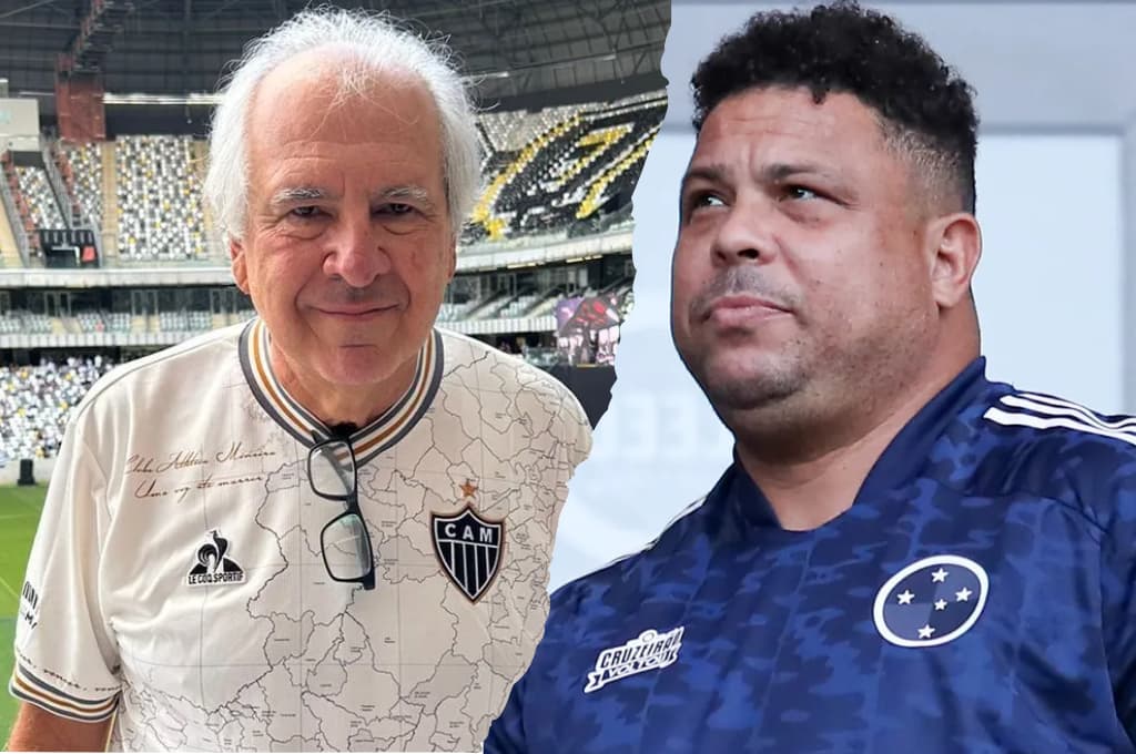 Rubens Menin e Ronaldo - Atlético-MG e Cruzeiro