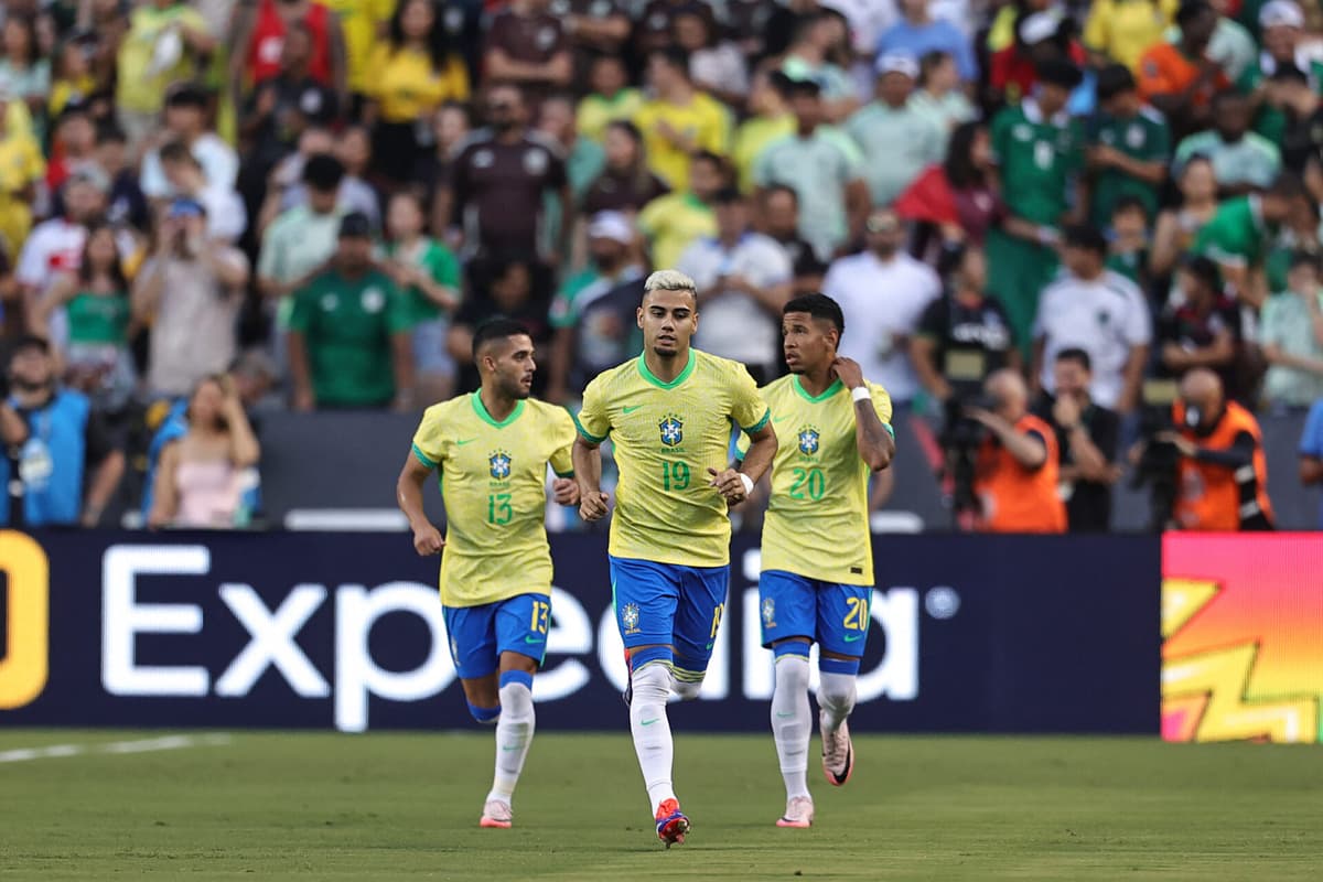 México x Brasil - Seleção Brasileira