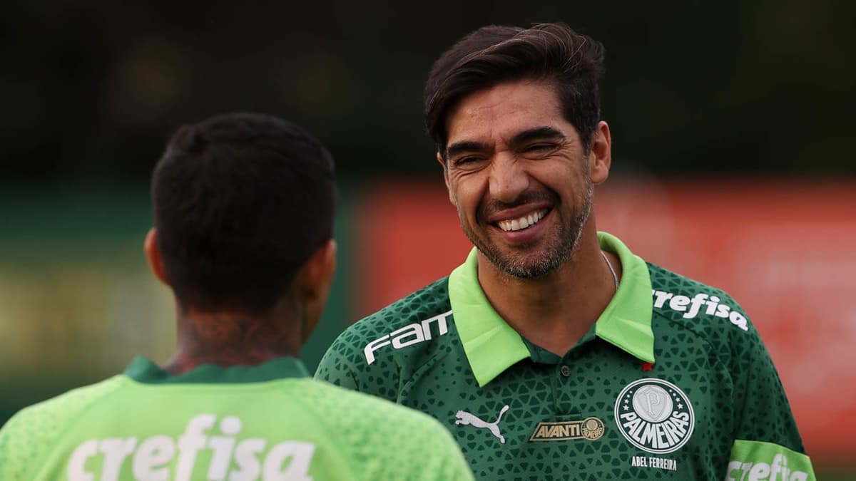 Abel Ferreira &#8211; treino Palmeiras, Corinthians