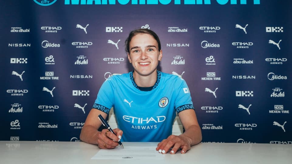 Vivianne Miedema no Manchester City