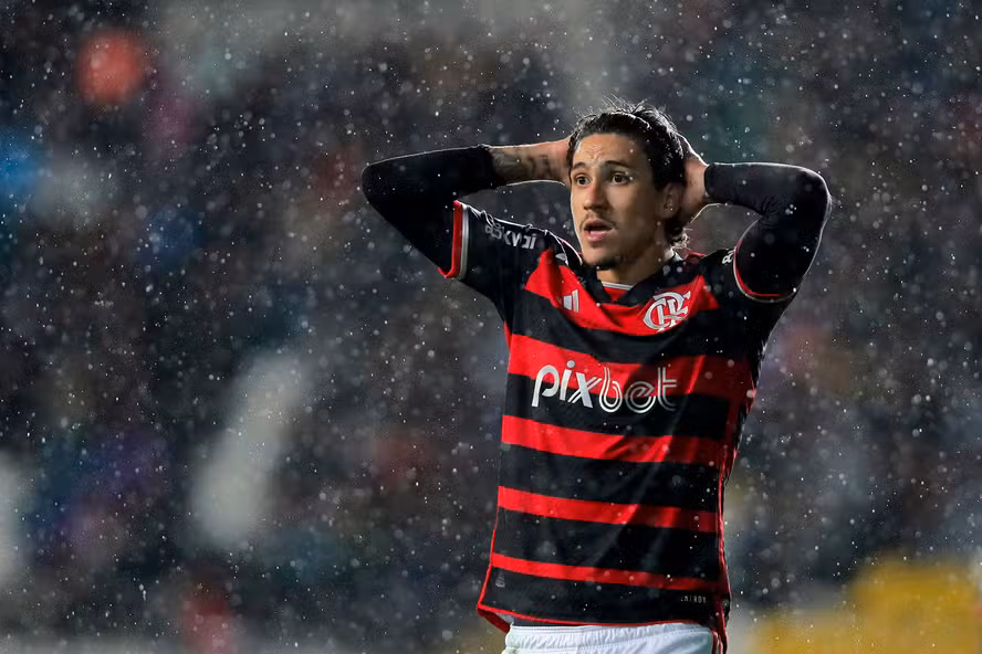 Pedro, do Flamengo (Javier Torres/AFP)