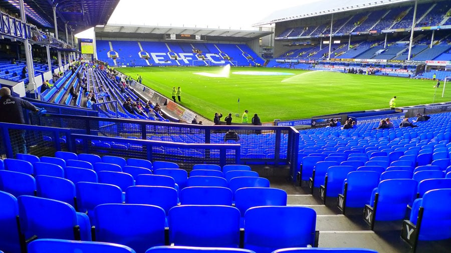 Clássico entre Everton e Liverpool será jogado no Goodison Park