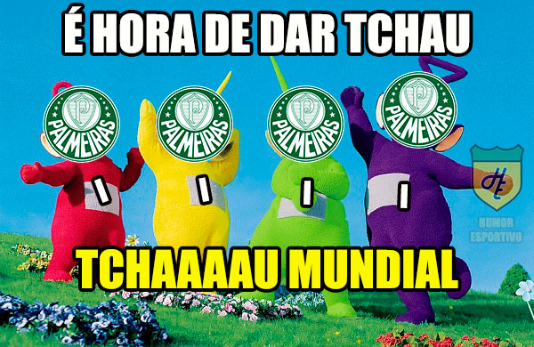 Piada renovada! Palmeiras é alvo de memes após eliminação do Mundial de  Clubes – LANCE!