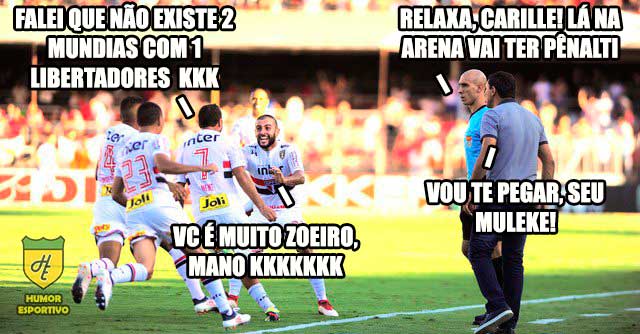 São-paulinos zoam Corinthians após clássico; confira os memes