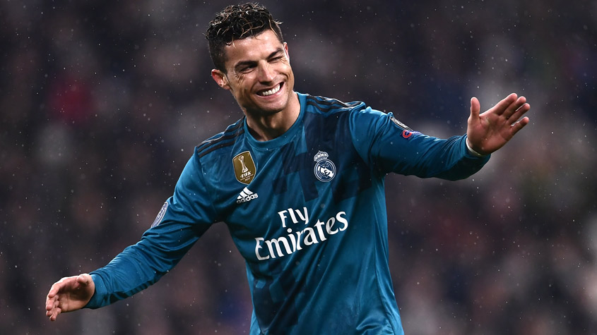 Bicicleta de Cristiano Ronaldo 2018 pelo Real Madrid contra a Juventus