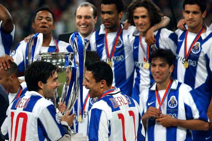 Time do porto campeao best sale da champions