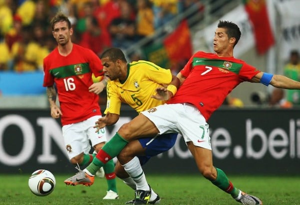 Futebol - Brasil x Portugal