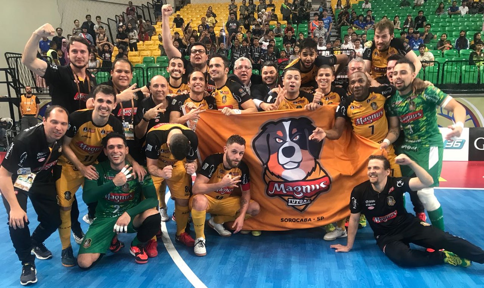 Sorocaba vence Carlos Barbosa e é campeão mundial de futsal