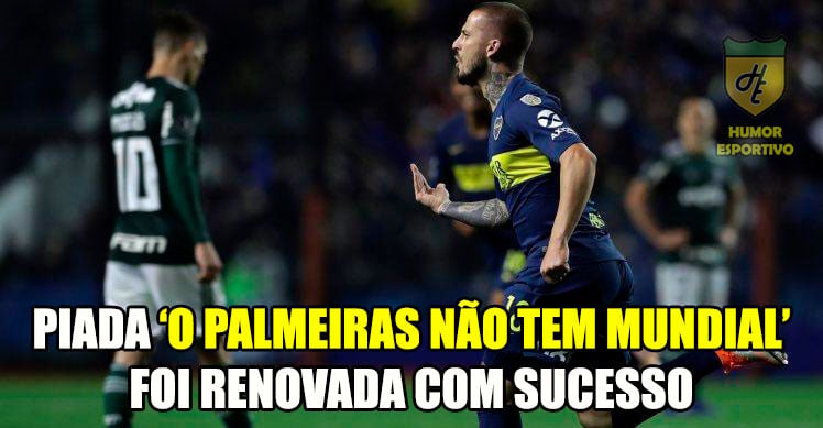 Zoeira na web: veja os memes da queda do Palmeiras na Libertadores - Lance  - R7 Humor Esportivo