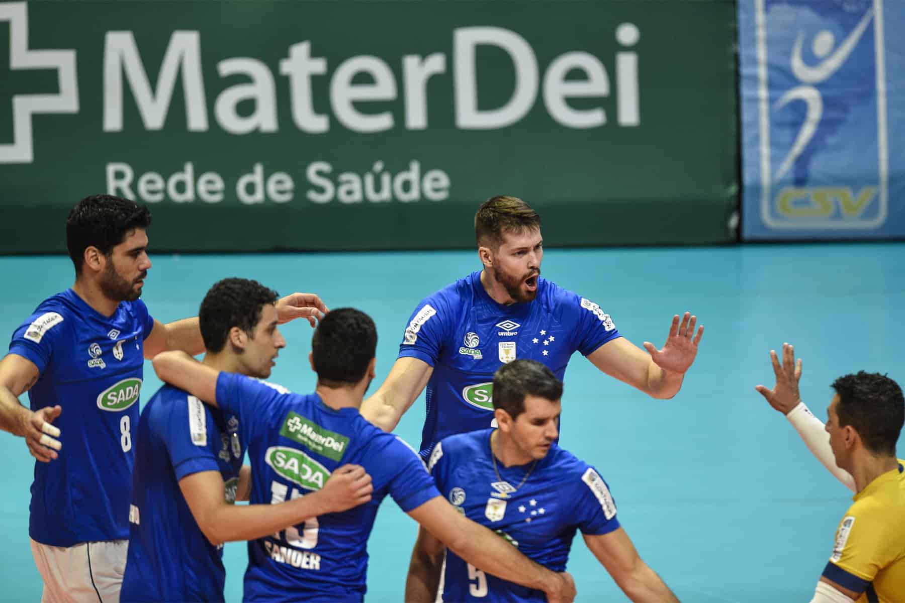 OS MELHORES Sander, Isac e - Sada Cruzeiro Vôlei