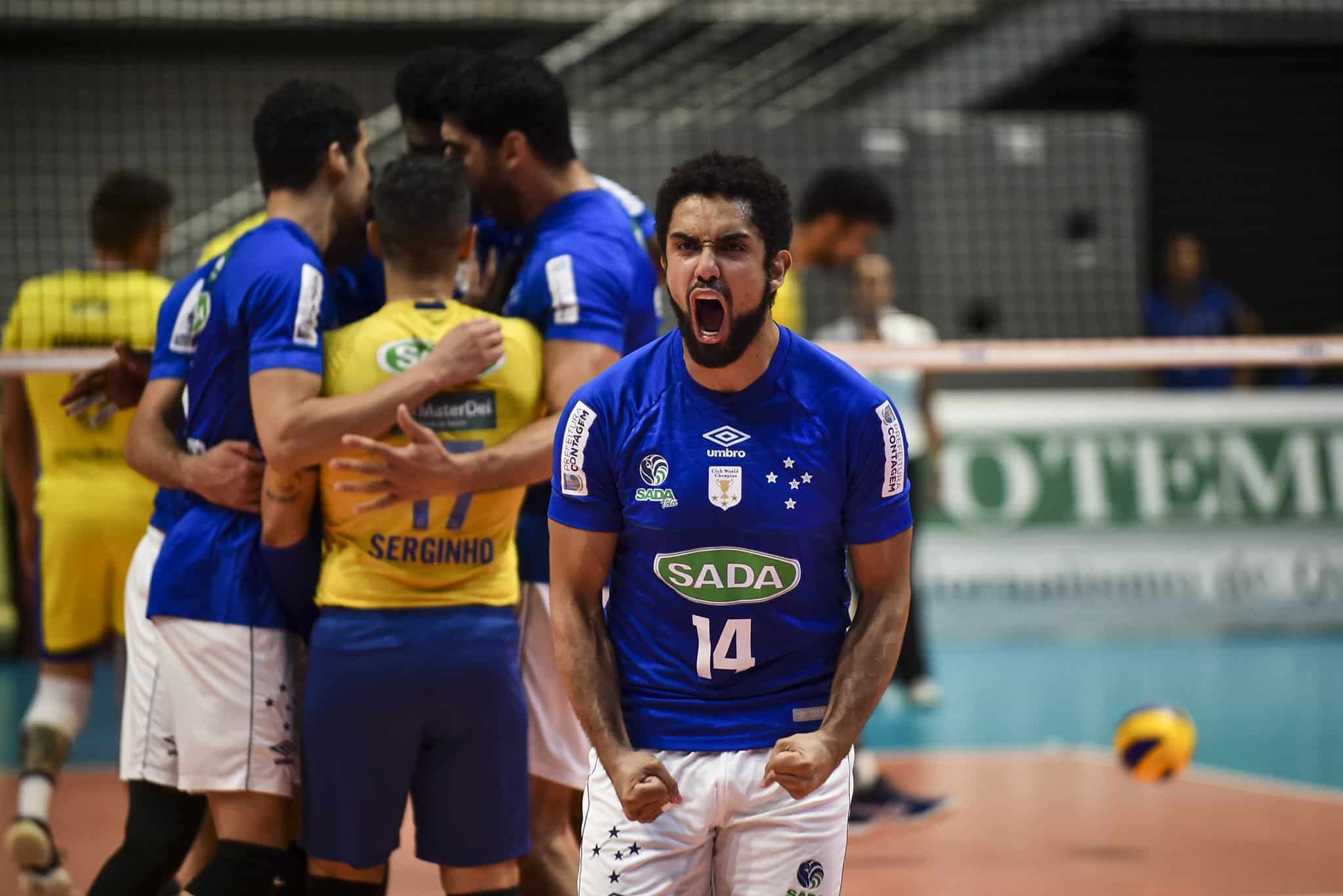 OS MELHORES Sander, Isac e - Sada Cruzeiro Vôlei