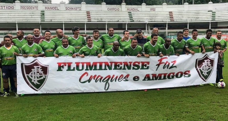 Flu disputa Copa Internacional de Futebol Legends, em Brasília