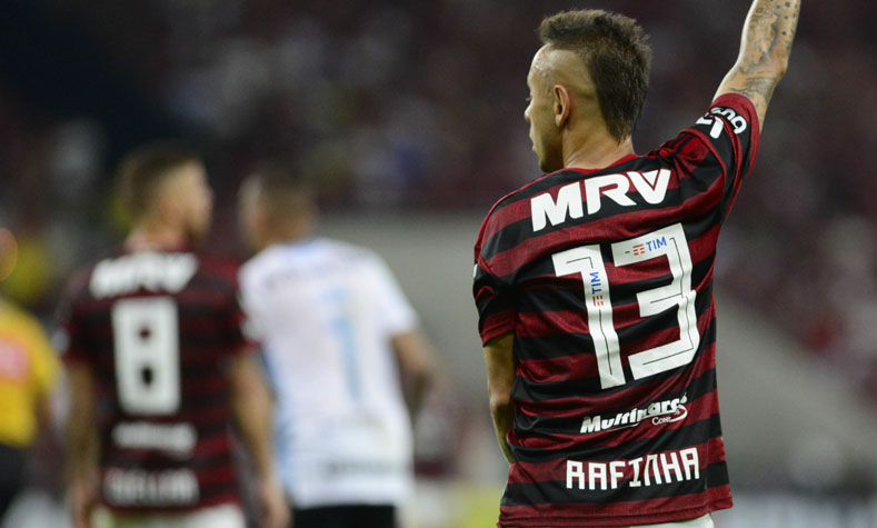 Camisa Flamengo,Renê, 17/11/2019 ,Grêmio x Flamengo – Jogo em que o Flamengo  se tornou Campeão Brasileiro. – Play For a Cause