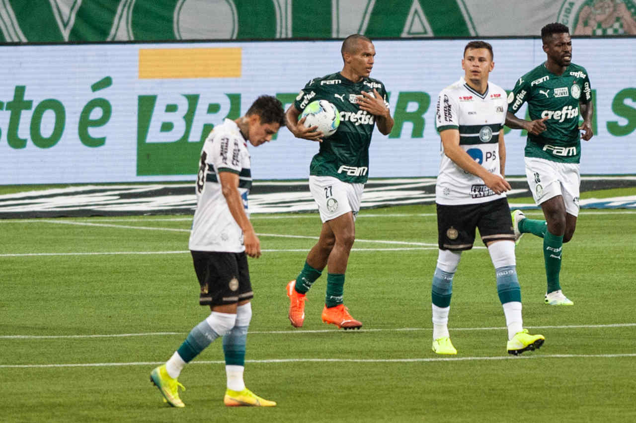 Palmeiras supera Coritiba no Allianz Parque após 3 empates seguidos