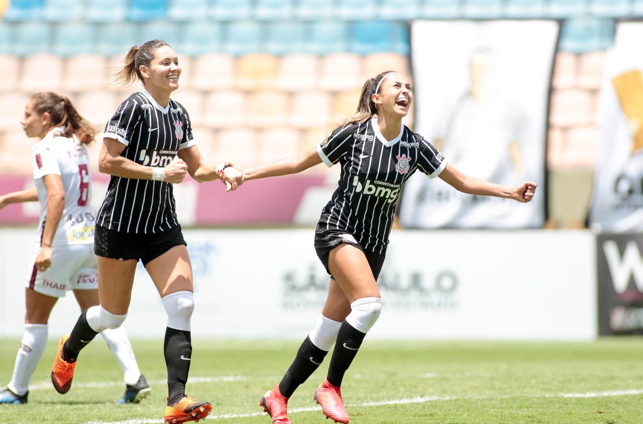 Barueri, Sao Paulo, Brasil. 13th Dec, 2020. BARUERI (SP), 13/12/2020 - CAMPEONATO  PAULISTA FEMININO - Lances da partida entre Corinthians contra o  Ferroviaria, pelo jogo de ida da final, no estadio Arena