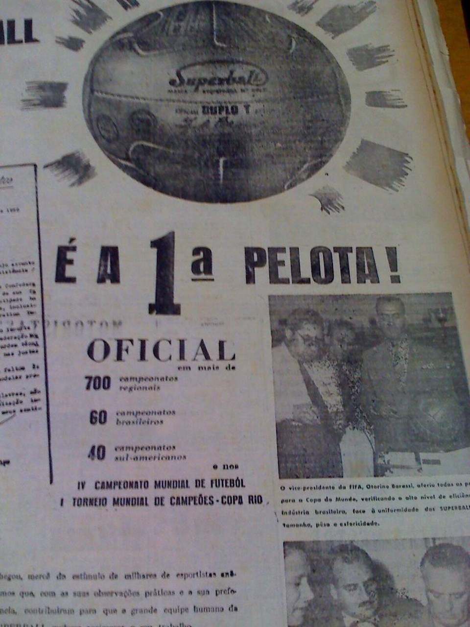 Folha de Naviraí - Há 65 anos, Palmeiras vencia o 1º Mundial de clubes no  Maracanã