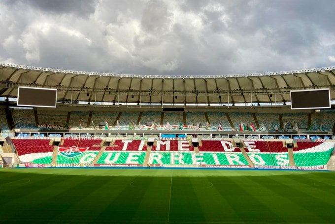 HOJE teremos MOSAICO no Setor Norte do Maracanã para o jogo contra o F