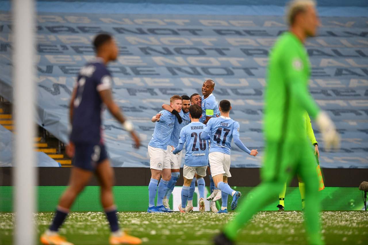 Fora de casa, Manchester City vence Paris Saint-Germain na semifinal da  Champions League - Jogada - Diário do Nordeste