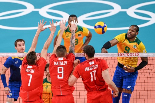 Atual campeão olímpico na quadra no masculino, vôlei russo é