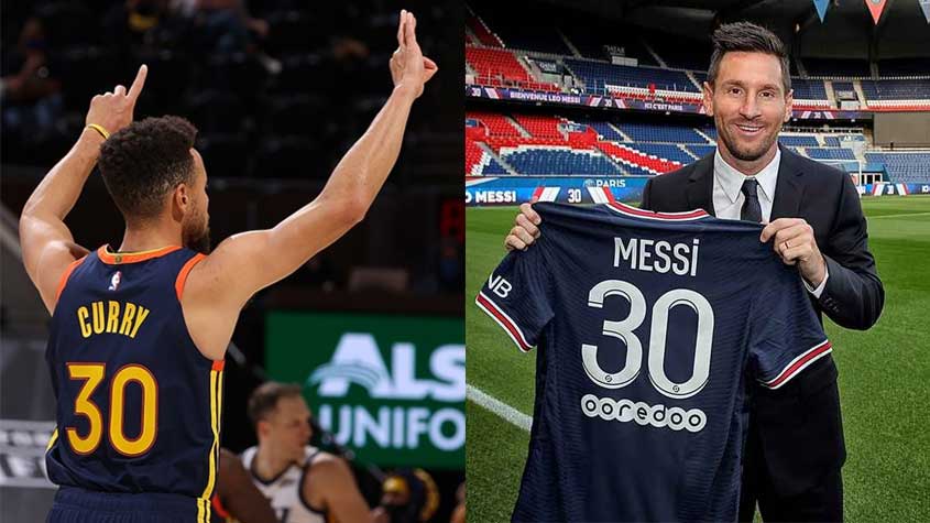 Por que Stephen Curry usa a camisa 30?