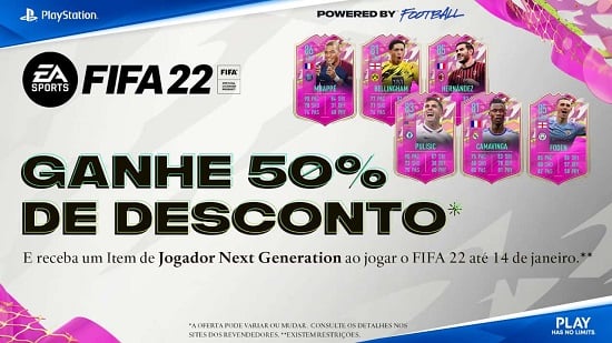 FIFA 22 ultrapassa 2 bilhões de partidas no mundo em menos de um mês