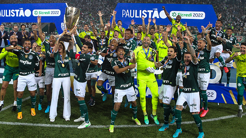 Estádio TNT Sports - COMEMORA, TORCEDOR! Palmeiras é campeão Paulista de  2022! 🐽🐽