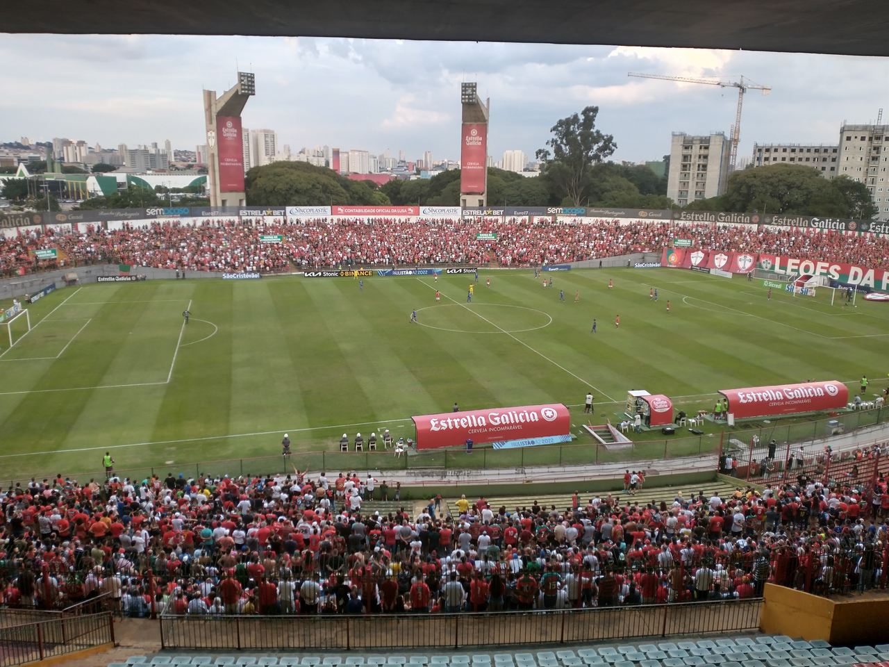 Obras de adaptação do Estádio Rei Pelé para jogos da Série A