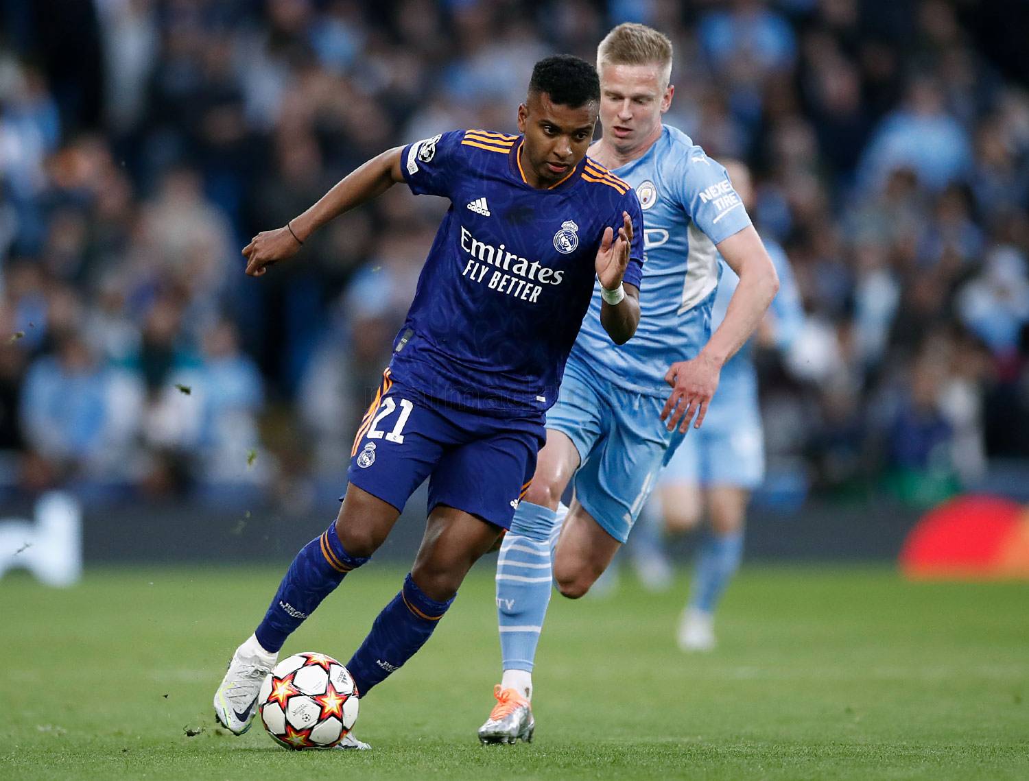 Manchester City vence Real Madrid em jogo com sete golos