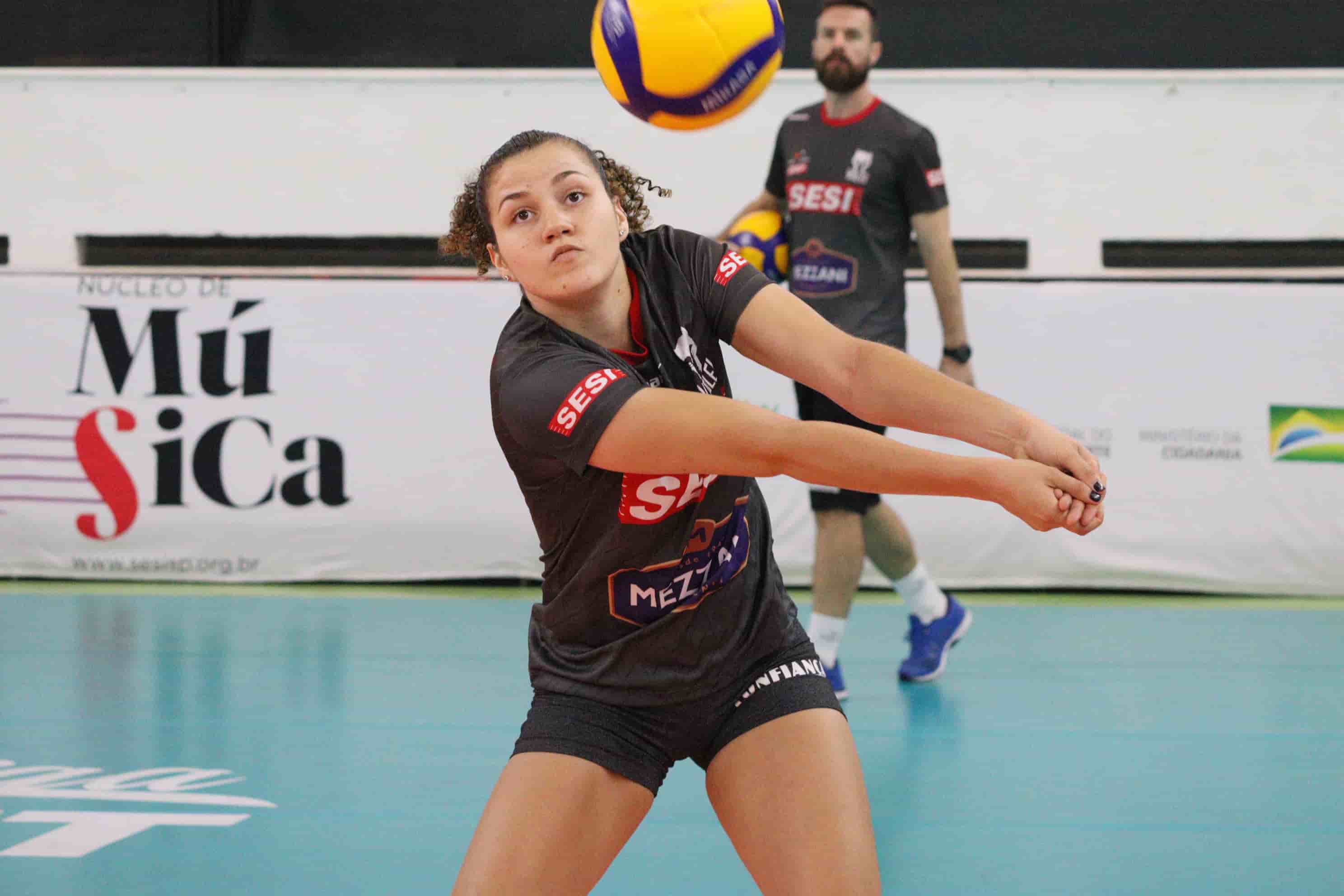 Vôlei Feminino de Santos estreia no Paulista Sub-21 em Bauru