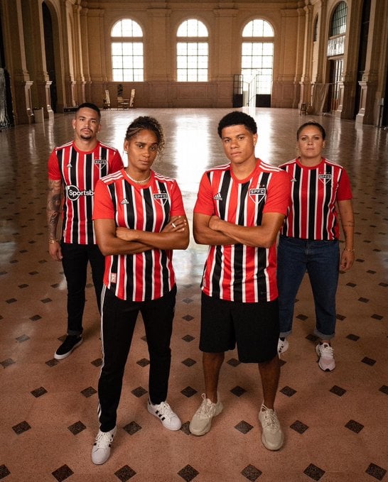 São Paulo lança segundo uniforme para a temporada 2023; veja fotos, são  paulo
