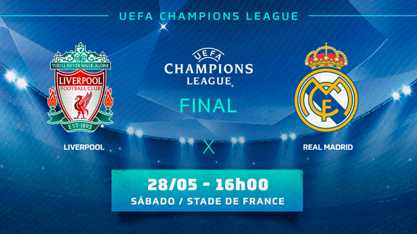 Liverpool x Real Madrid: onde assistir, horário e escalações da final da  Champions League - Lance!