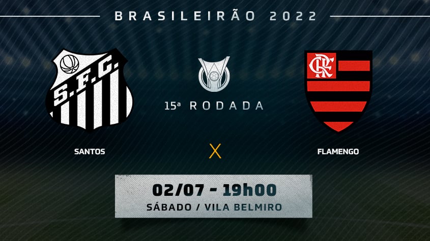 Santos x Flamengo: veja onde assistir, escalações, desfalques e arbitragem, brasileirão série a